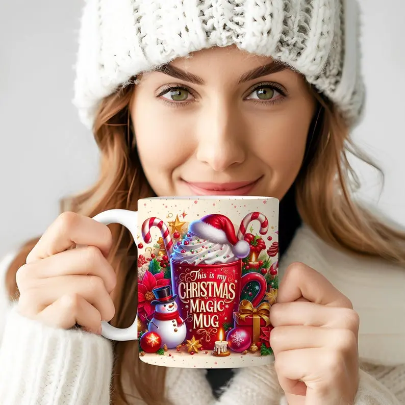 This is My Christmas Magic Mug, Christmas 11oz & 15oz Mug, Christmas Holiday Mug