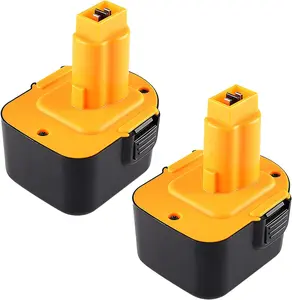 DW9071 Battery Replacement for Dewalt 12V Batteries XRP Ni-Mh DW9072 DC9071 DE9037 Compatible with 12Volt Cordless Power Tools Voltage Service Life