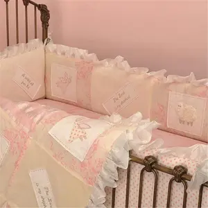 Cotton Tale  Heaven Sent Girl Crib Bumper