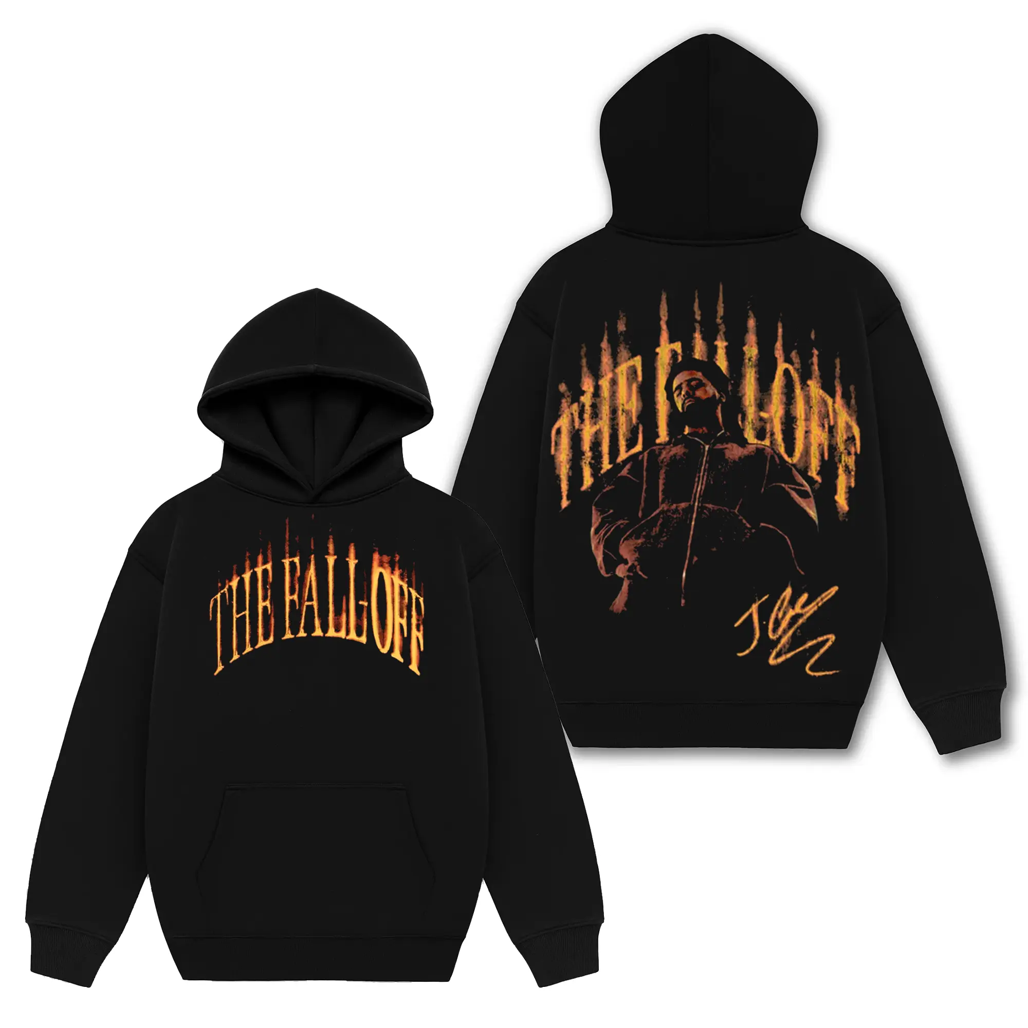 The Fall-Off - Signature J. Cole 2026 Merch Premium Cotton Hoodie