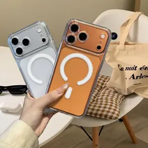 Kasevia Premium Clear MagSafe Case for iPhone 13 14 15 16 17 Series Anti-Yellowing Full Camera Protection Wireless Charging Ready