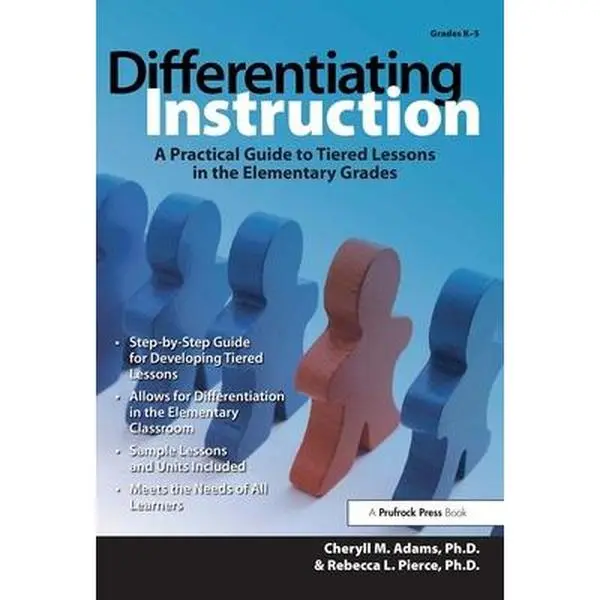 USED Book - Differentiating Instruction: A Practical Guide to Tiered Lessons for the Elementary Grades by Adams, Cheryll M. (Paperback) - english