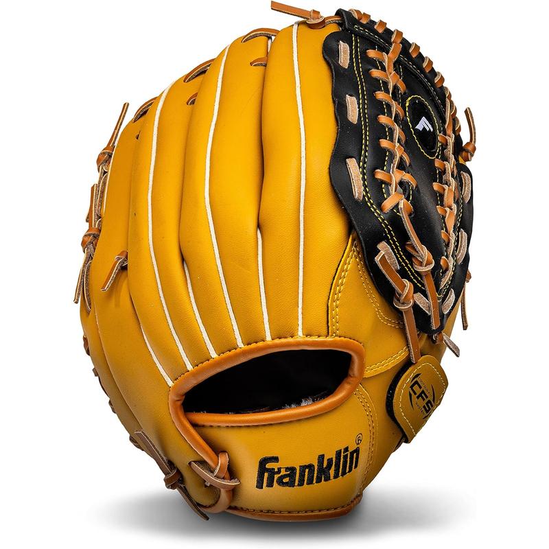 Franklin Sports Baseball + Softball Gloves - Field Master Adult + Youth Baseball + Softball Gloves - Right Hand + Left Hand Gloves - Infield + Outfield Mitts - Multiple Sizes + Colors Franklin Sports