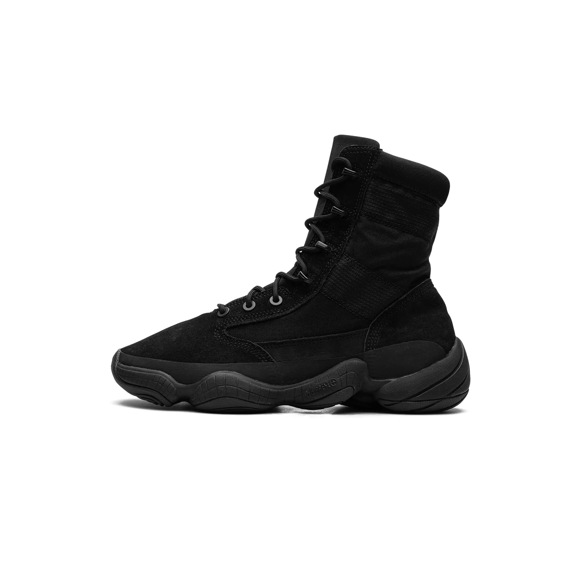 Yeezy Black Suede Lace-Up Ankle Boots Yeezy Black Boots for Women for sale | eBay main image 2