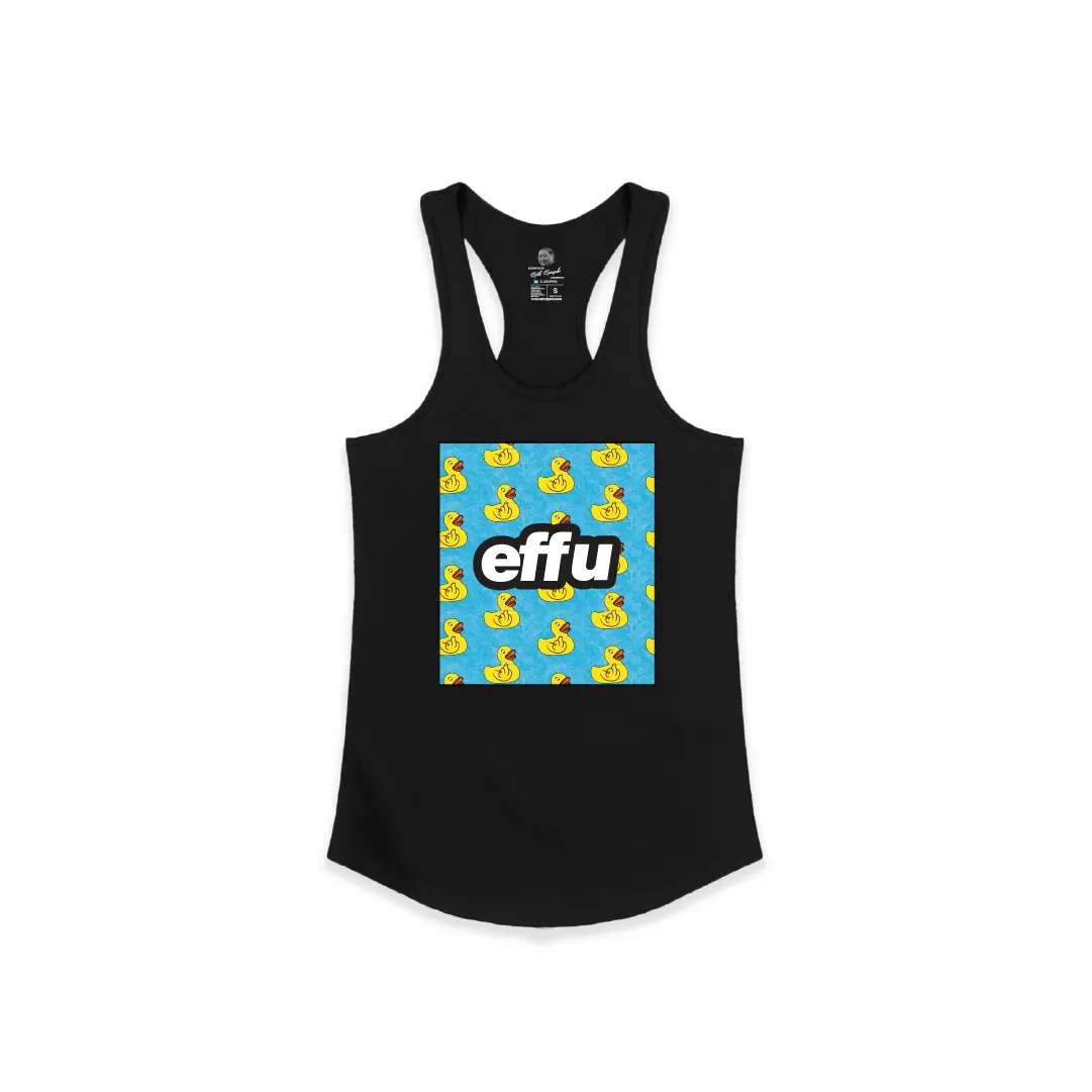 effu Performance Racerback Tank.
