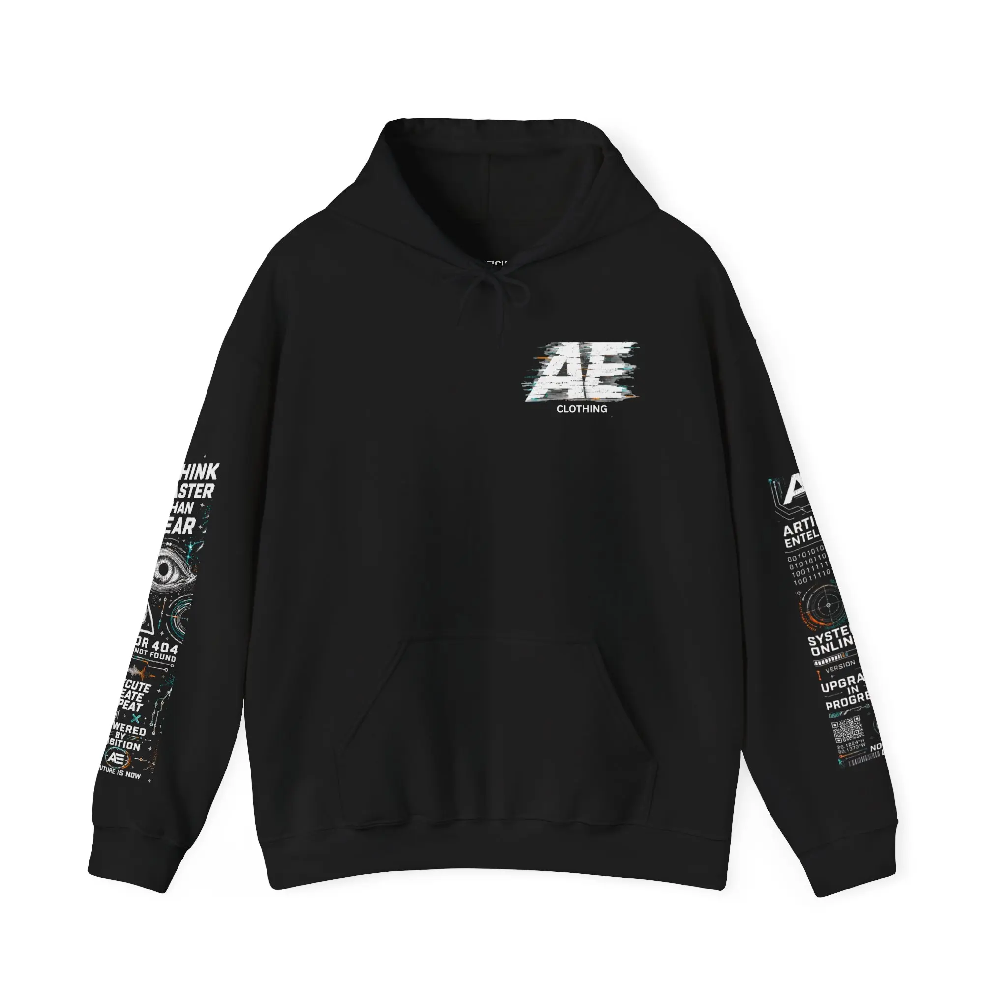 Glitched AE Logo Crewneck