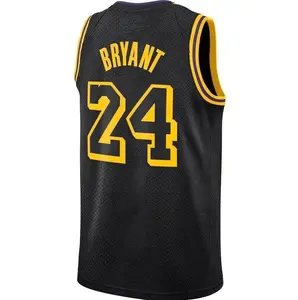 Kobe Bryant's number 24 jersey, complete with the logo, is the new 2026 version for both men and women.