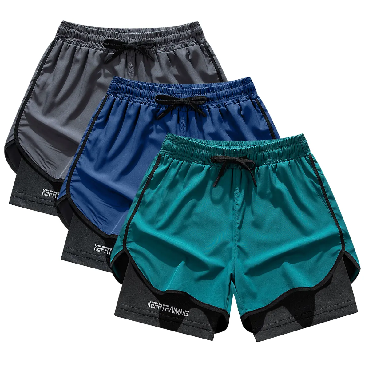 Lake Blue Navy Blue Dark Gray