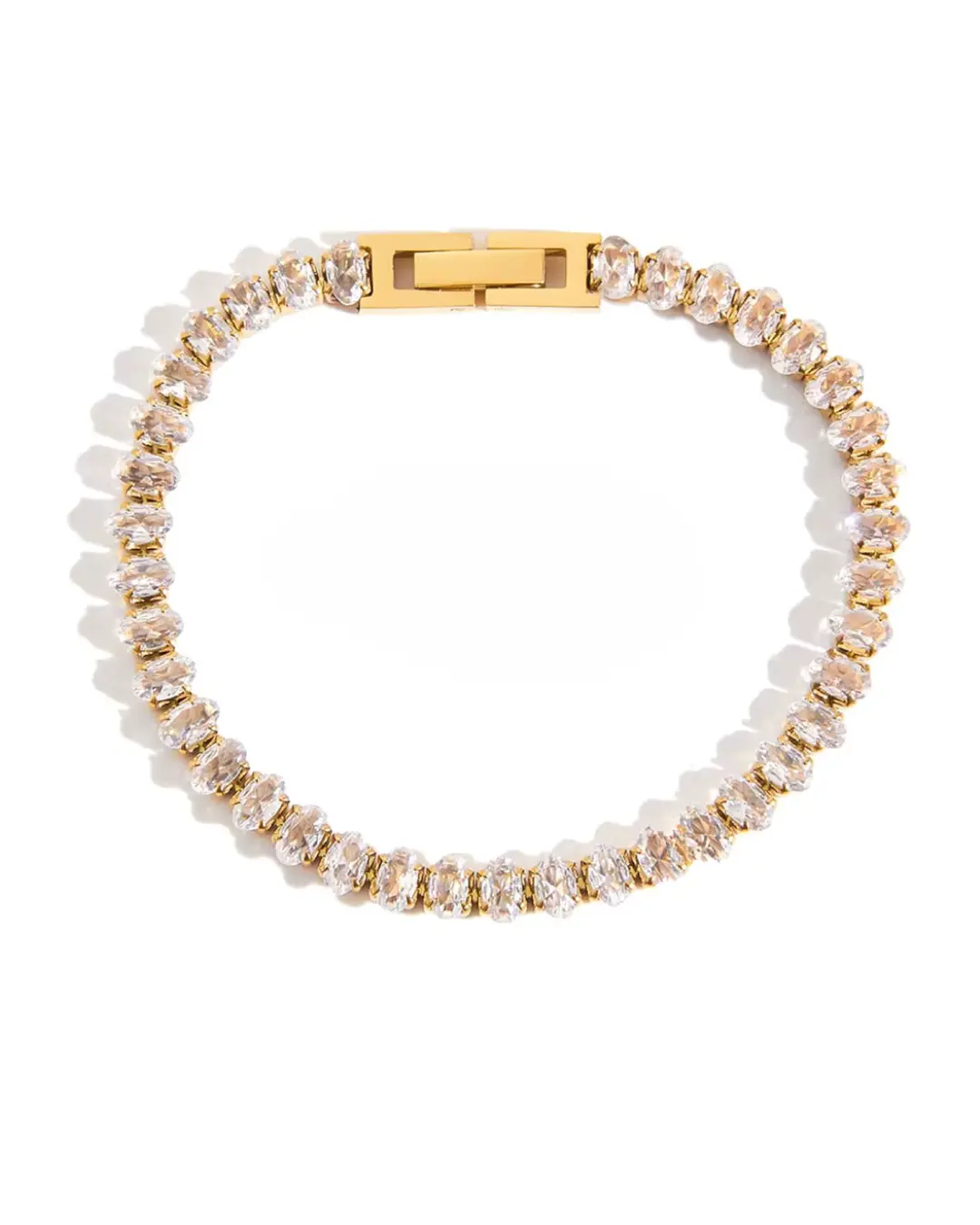 Lumi Stainless Steel Tennis Bracelet