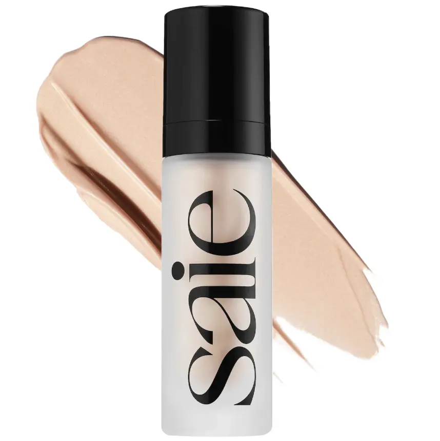 Glowy Multipurpose Illuminator Cosmetic - Lightweight Dewy Super Gel Moisturizer, Hydrating Radiant Makeup Highlighter, Hydrate, Liquid, Luminous, Hydration Boost, Warmglow - Universal Soft Warm Gold /Standard Size, All, Plant Based, Cruelty Free, 30Ml, N