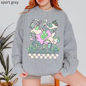 Audiology shirt, Audiologist T-SHIRT /  Sweatshirt , AUD Ear Doctor of Audiology Graduate tshirt, AUD PhD Graduation T-shirt Unisex Crewneck Hoodie