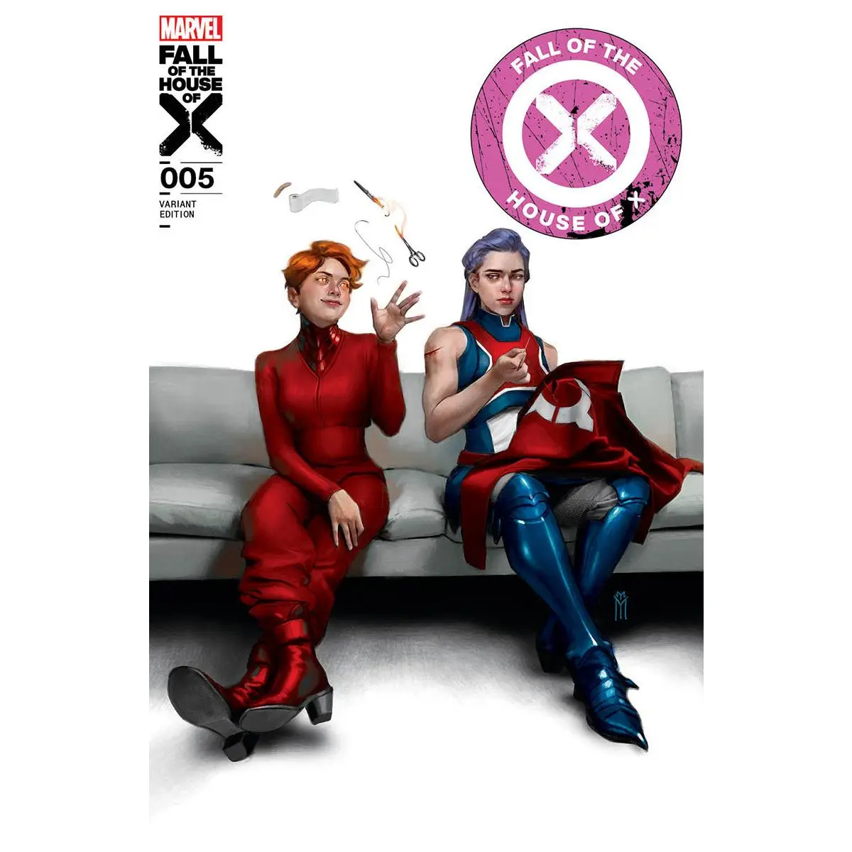 Fall Of The House Of X #5 Unknown Comics Miguel Mercado Exclusive Var [Fhx] (05/22/2024)