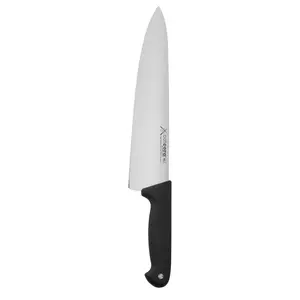 CatCora Chef Knife, Professional 10-Inch German Steel Blade For Produce, Meat, Herb Cutting, Ergonomic Soft-Grip Handle, NSF-Certified Kitchen Knife