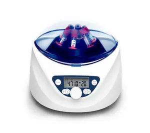 CentriNova PRP Centrifuge Machine – 5000 RPM Digital Benchtop Laboratory Centrifuge, 6 x 15mL Rotor, Clinical, Veterinary & Research Lab Use, Brushless Motor, Includes Micro Tubes