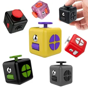 Compact Size Decompression Cube, 1 Count Portable Stress Relief Toys, Multi-use Sensory Fidget Toys for Adults & Age 14+, Stress Relief Fidgeting
