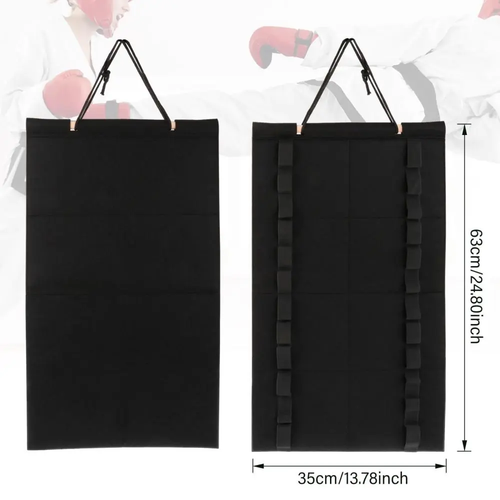 Arts Belts Organizer Taekwondo Belt Display Rack  Adults Holder Hanging Karate Belt Display Holder for Mma Taekwondo Accessories