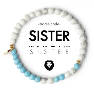 Sorority Morse Code Bracelet | SISTER