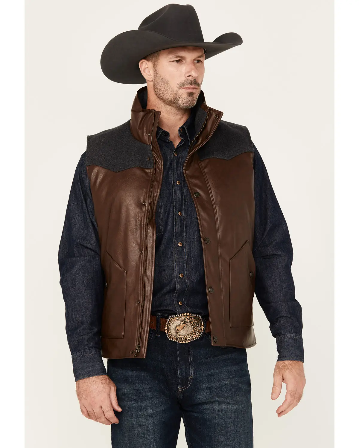 Cody James Men's Men'S Stillwater Ridge Puffer Vest - Cjho24v7-Bn