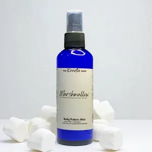 Body Mist- Varying Fragrances, 3.7 oz (104g), Phthalate-Free, Suitable for Clothes, Linen, Cotton, and More Scent Coconut Comfortable Cherry Bottle Bean Flower Cookie