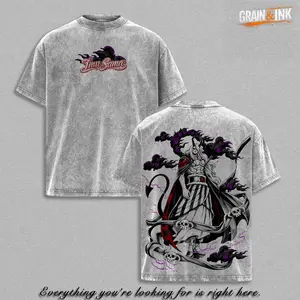 Imu Sama One Piecee T-Shirt, Saint Nerona Imu Graphic Tee, Final Saga Elbaf Arc Shirt, Vintage Washed Anime Streetwear T Shirt, Imu Sama Back Print Manga Graphic Tee, One Piecee Anime Fan Shirt, Soft Cotton Streetwear T-Shirt, Unisex Casual Wear