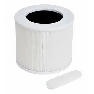 Core Mini Replacement HEPA Filter for LEVOIT Core Mini / Mini P 3-in-1 H13 True HEPA Activated Carbon Filter Includes 10 Fragrance Sponges