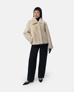 Elis Latte Short Coat