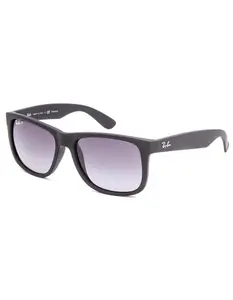 RAY-BAN  Mens Justin Polarized Sunglasses, Black, ONESZ