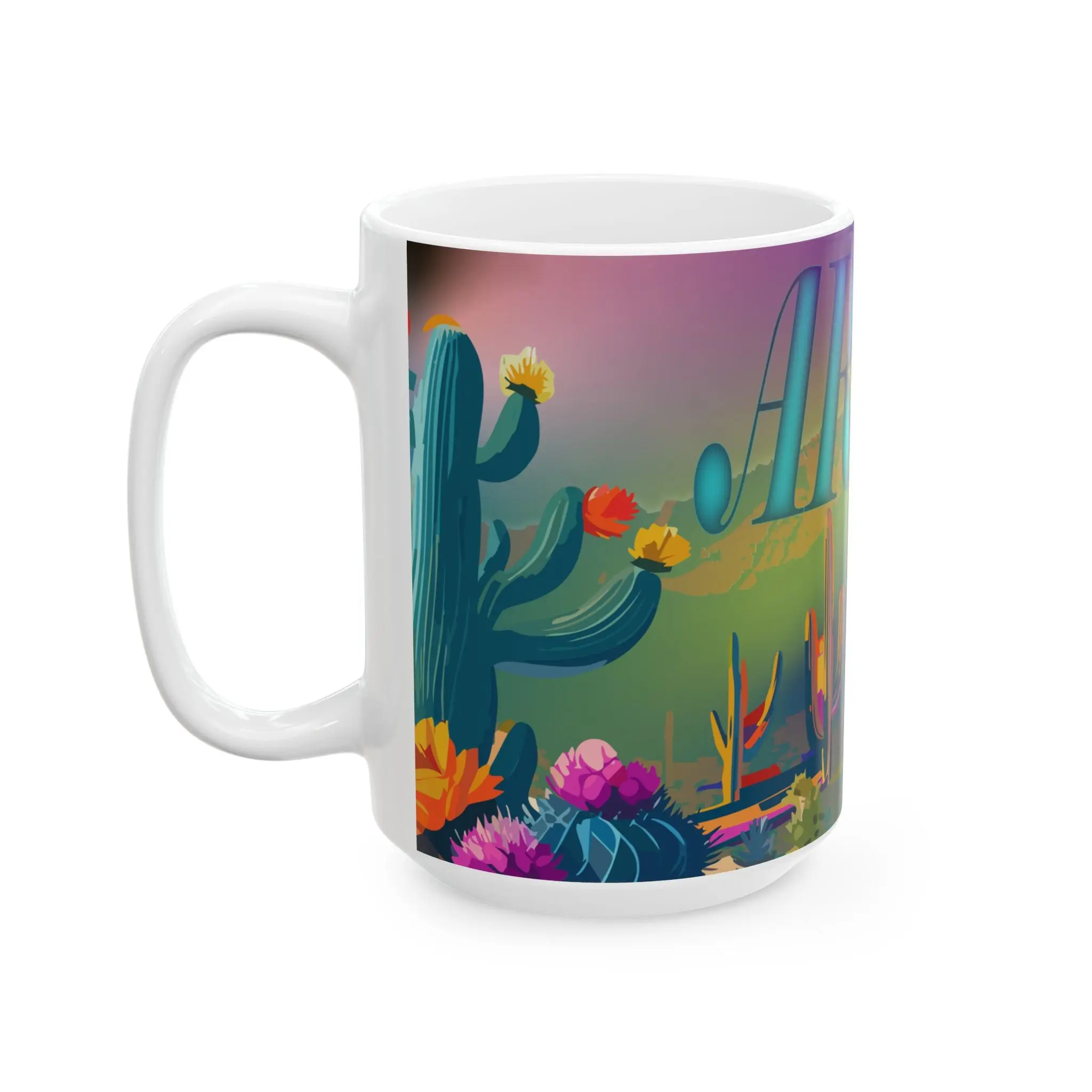 Vibrant Arizona Ceramic Mug | Unique Gift, Home Dcor, Coffee Lover's Cup,  Southwestern Art, Travel Souvenir - TikTok Shop