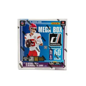 2025 Panini Donruss NFL Football Mega Box (1 Auto or Mem and Green Parallels)