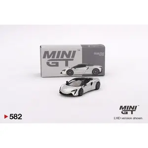 MiniGT 1:64 McLaren Artura Ice Silver – MiJo Exclusive #582