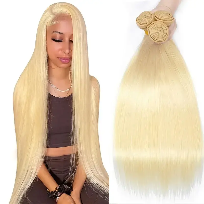 Glulaze 613 Blonde Bundles Of Human Hair Body Wave Human Hair Bundles Straight Hair Bundles Brazilian Hair