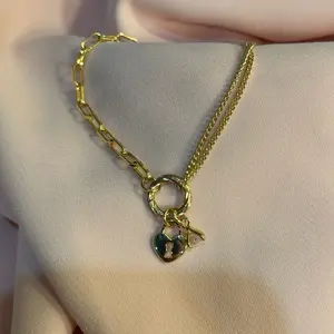 Lock Gem Charm Bracelet