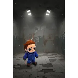 3D printed michael myers kechain