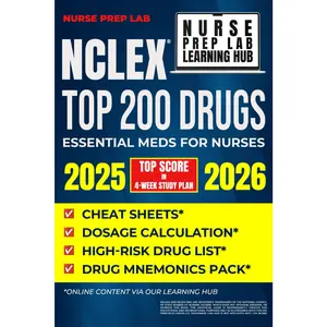 NCLEX TOP 200 DRUGS: Pharmacology Power Pack for Nurses