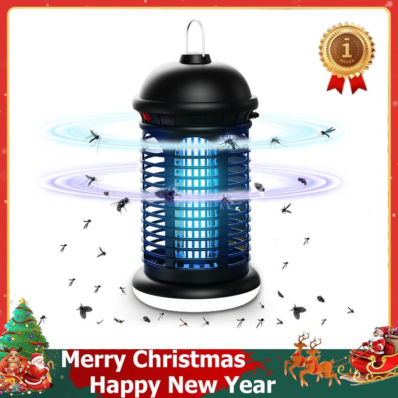 Electric Mosquito Zapper Outdoor Indoor, Bottom LED light Bug Zapper Fly Trap Insect killer for Summer Home, Backyard, Patio, Garden, New year and christmas gift Electric Mosquito Zapper Outdoor Indoor, Bottom LED light Bug Zapper Fly Trap Insect killer for Summer Home, Backyard, Patio, Garden, New year and christmas gift