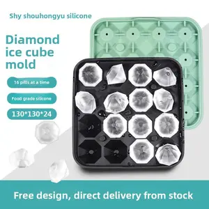 Shine Like a Diamond! 4-Cavity Silicone Ice Maker with Funnel – Large Diamond Sphere Molds for Slow Melting – Perfect for Home Bar, Weddings & Gals’ Night – Creative Gift for Cocktail Lovers – Durable & Safe Kitchen Gadget – Easy to Clean