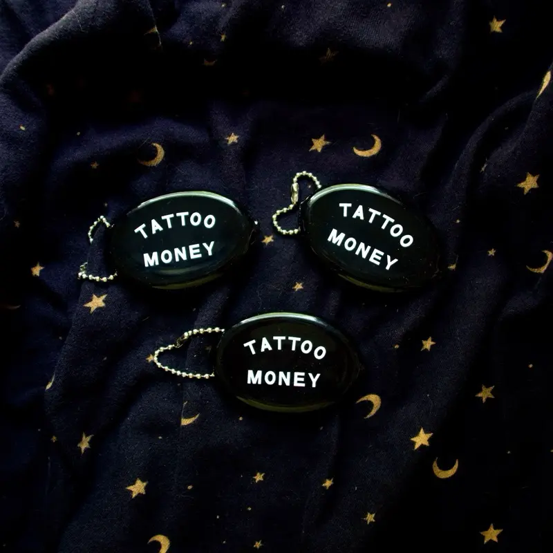 Tattoo Money Coin Pouch