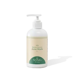 Dr Song Benzoyl Peroxide Wash 10% Acne Treatment: Acne Face Wash & Body Wash 8oz Skincare with Hyaluronic Acid cleanser skincare