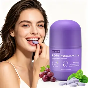 Portuguese Balm Tablets, Deep Clean Teeth, Remove Stains, Whitening Oral Care, Anti-Cavity, Single Item, 24g