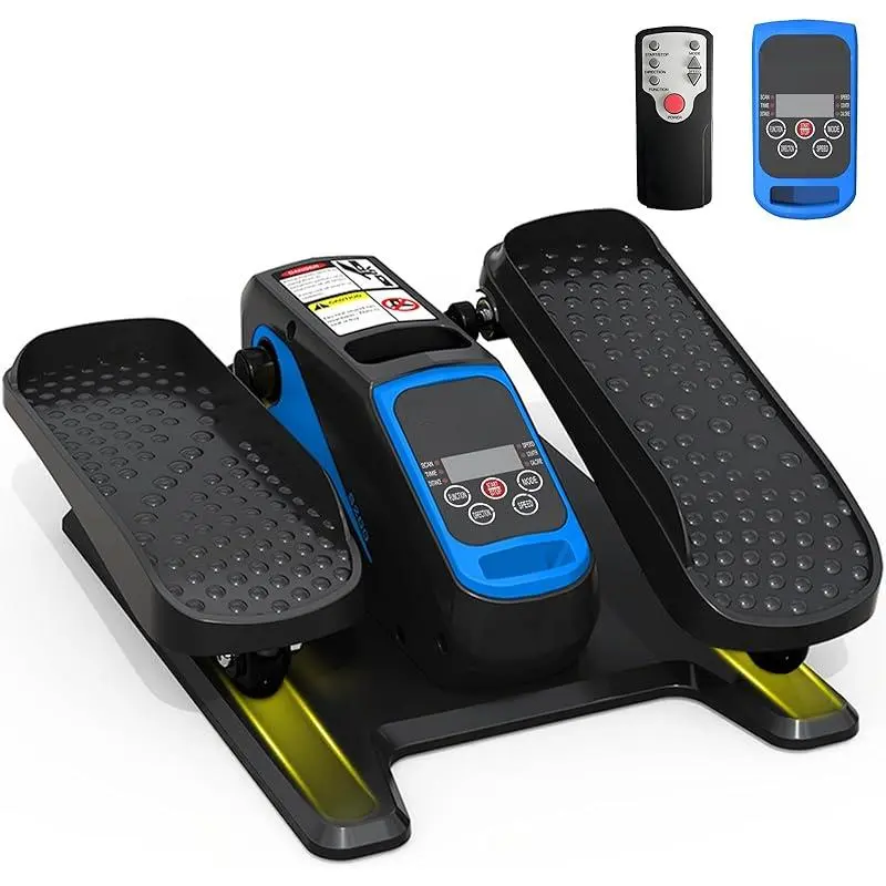 Under Desk Elliptical Machine, Electric Ellipse Leg Exerciser for Senior, Quiet and Compact Electric Seated Pedal Exerciser for Home with Remote Control and 12 Adjustable Speeds