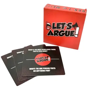 Let's Argue Card Game |Debate Family and Friend Gatherings Game Night and Fun Urban Gossip | Humorous Perfect for Game Nights with Friends and Couples