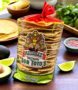 Don Toto's Tostadas - 12 oz (336 Grams) - Mexican Snack