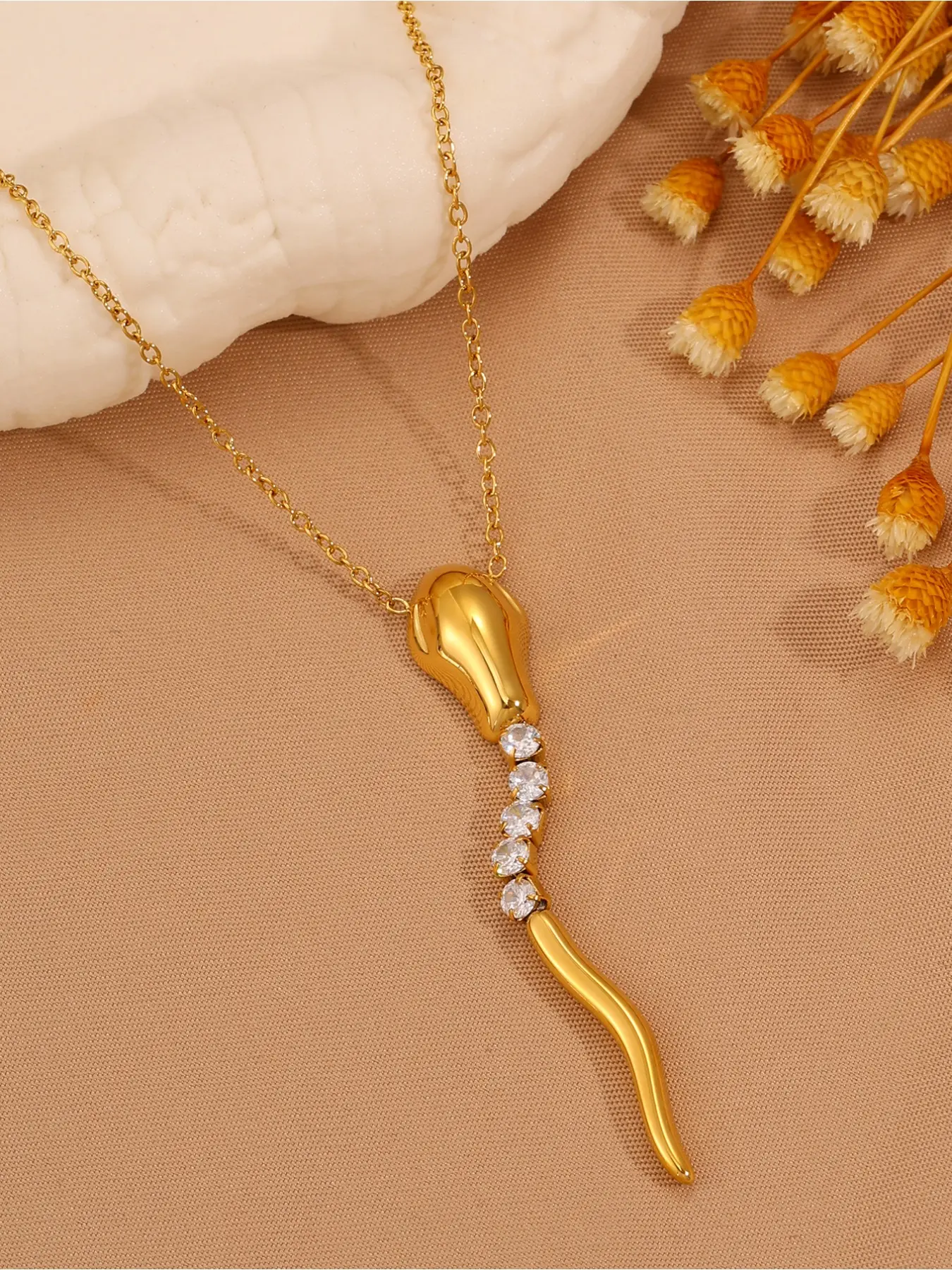 1 French elegant five chain diamond studded snake necklace, high-quality fashion jewelry accessory for men and women, suitable for daily versatility and holiday gatherings, perfect gift
