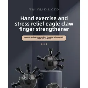 Finger Grip Hand Arm Exercise Decompression Finger Press Ball Portable Grip Ball