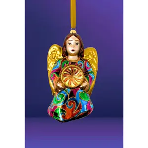 Forgiveness Angel Glass Ornament