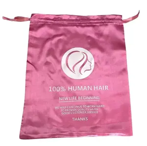 100% Human Hair Fine Wig Packaging Bag for Human Hair Wig Handle Carry Pouch Organiser Compact Easy To Use Accessory Organizational Zipper Storage Multipurpose Storage