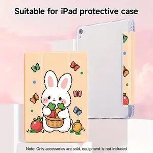 Compatible with for ipad 10th Case, 10.9/11 inch, Tablet Accessories, for iPad Device Protection Cover, for iPad Air 4/5/6/7, Portable, Drop-Proof, Scratch-Resistant, Printed Protective Shell with Pen Holder For Samsung A7 LITE/S6LITE 10.4/S7/S8/S9/S9FE