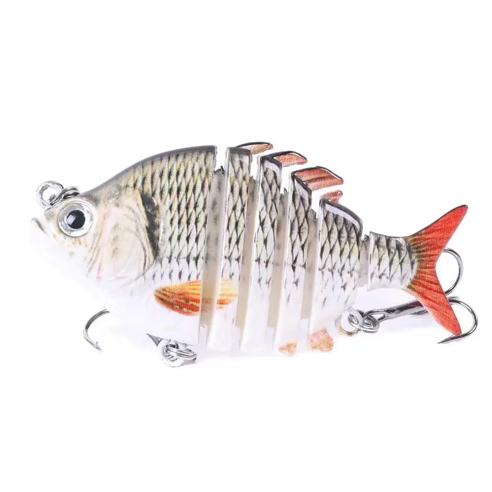Ultimate Lure Lifelike Topwater Tiny Tilapia 2.56in/0.38oz Swimbait Panfish Bluegill Multi Jointed Hard Plastic Bait Saltwater Freshwater