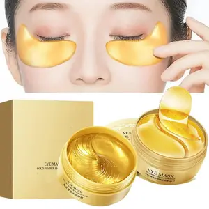 60 Sheets Firming Eye Patches, Plant Squalane Moisturizing & Nourishing, Suitable All Skin Types, Non-Alcoholic Formula