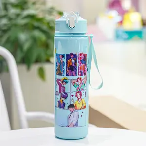 K-Pop Ghost Hunter Inspired Totem Water Bottle | 700ml Portable Leakproof Reusable Bottle